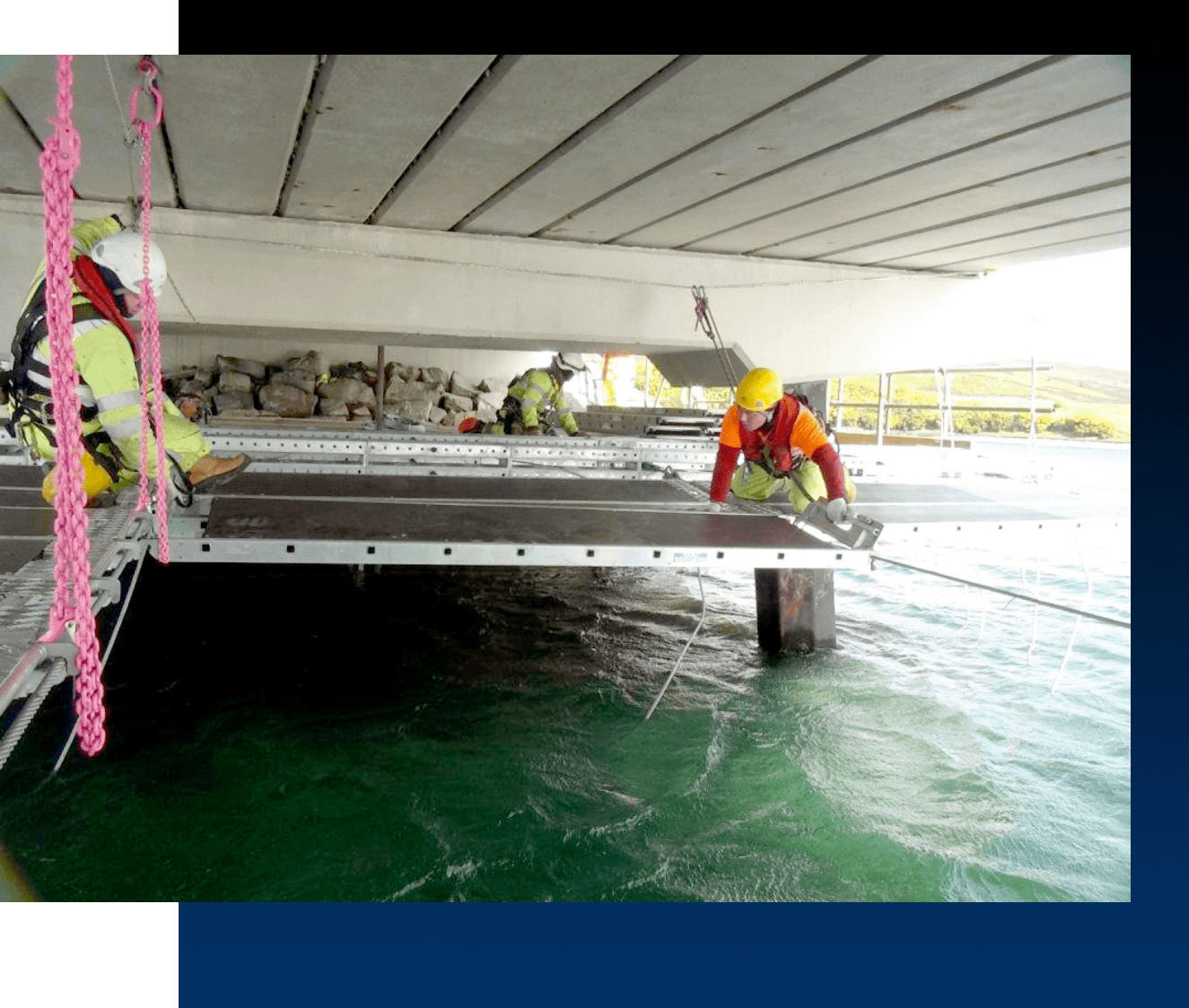 WEB Deck | Suspended Stage Scaffolding